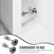 thumbnail image 5 of 2 topes magnéticos para puertas, de acero inoxidable, para montaje en suelo., 5 of 8