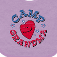 thumbnail image 4 of Inktastic Camp Grandma Boys or Girls Baby Bib, 4 of 4