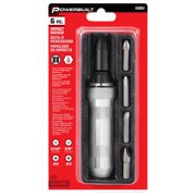 Powerbuilt 1/2 Inch Drive Impact Driver with Steel Bits - 648002