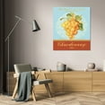 thumbnail image 3 of Pamela Gladding 28x34 Gallery Wrapped Canvas Wall Art Titled - Chardonnay, 3 of 4