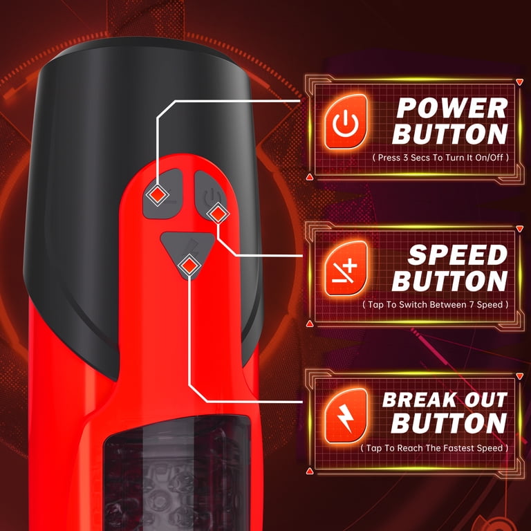 Male automatic masturbation cup, with 7 types of insertion and rotation  electric male masturbation toys, suitable for male use