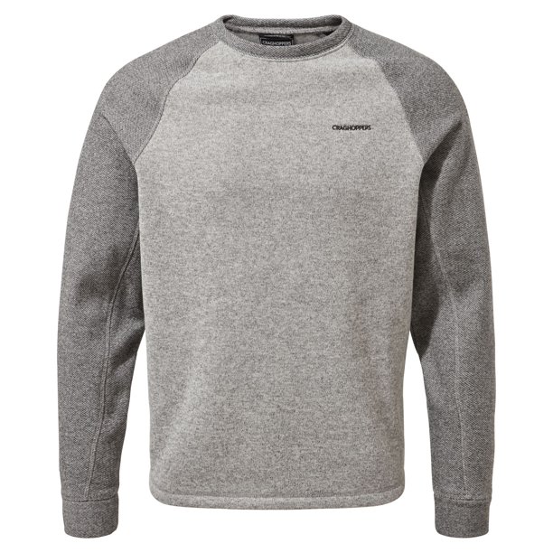 Craghoppers - Jersey Jaspeado Barker Hombres (Gris Paloma Jaspeado)