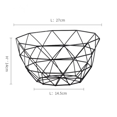 thumbnail image 5 of Cesta de frutas (27 x 27 x 14 cm), 5 of 5