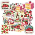 thumbnail image 5 of 35pcs-50pcs Cute Stickers Strawberry Pack Pastry Stickers Decorative Kids Stickers for Luggage Fridge Notebooks, 5 of 9