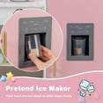 thumbnail image 6 of OLAKIDS Kids Kitchen Playset, Toddler Wooden Kitchen Pretend Cooking Toy Set with Coffee Maker Ice Machine Dishwasher Microwave Storage Cabinet, Simulation Play Kitchen for Boys Girls 3+, 6 of 9