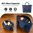 thumbnail image 6 of Tripcomp 6 Piece Hardside Luggage Set, 20/24/28 Inch Spinner Suitcase with TSA Lock, Lightweight Travel Case Includes Duffel Bag & Packing Cubes,Blue, 6 of 13