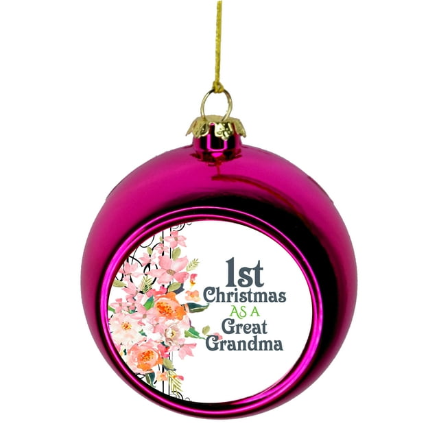 Great Grandma Ornament Baby Ornament Christmas DÃ©cor Hanging Christmas
