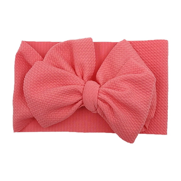 Wdgfv Baby Girl's Soft Bowknot Nylon Headband Toddler Hairband Hair Accessories Gifts
