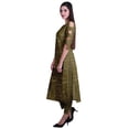 thumbnail image 5 of Moomaya 2-Piece Womens Cotton Printed Kurta Pant Set Indian Dress Ethnic Set, 5 of 7