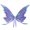 Violet, variante sur Gupgi Ailes de Papillon pour Femmes Filles Élégantes Ailes Elf Fairy Accessoires de Cosplay Fête Accessoires de Jeu de Rôle