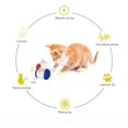 thumbnail image 4 of Divertido gato juguete vaso columpio juguetes para gatos gatito equilibrio interactivo coche gato persiguiendo juguete brillar Hogar, 4 of 4