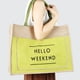 thumbnail image 2 of Bolso de lujo de lino de alta calidad para mujer, bolso de hombro informal de gran capacidad, bolso diario para mujer, 2 of 8