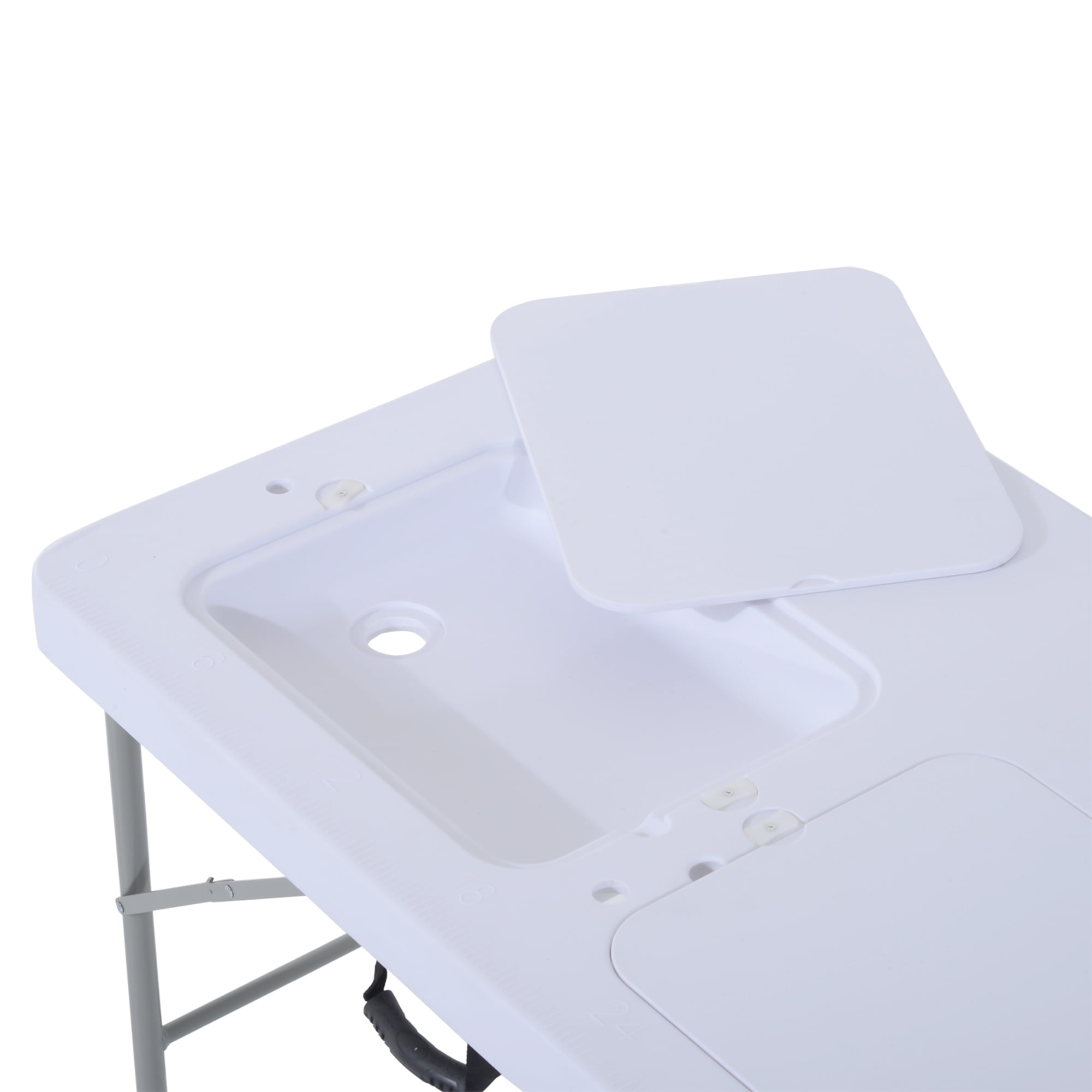 Outsunny Camping Table White Walmart