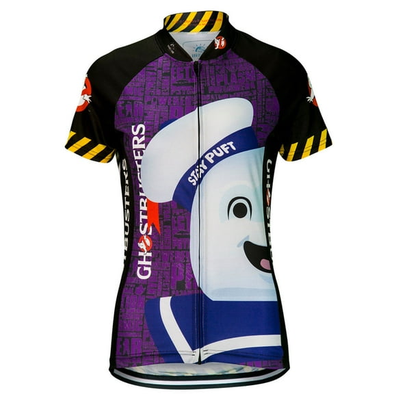 Brainstorm Gear Women's Ghostbusters Stay Puft Cycling Jersey - GBMM-W