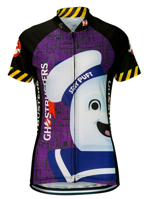 Brainstorm Gear Women's Ghostbusters Stay Puft Cycling Jersey - GBMM-W