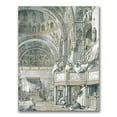 thumbnail image 2 of Trademark Fine Art "The Choir Singing At St. Mark's" Canvas Wall Art by Canatello, 2 of 3