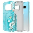 thumbnail image 2 of Samsung Galaxy S10e Case, Rosebono Slim Hybrid Shockproof Hard Cover Graphic Fashion Colorful Skin Cover Armor Case For Samsung Galaxy S10e (Starfish), 2 of 5