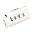 thumbnail image 3 of 3Pcs Pencil Case Stationery Storage Box Start School Cactus Canvas Bag, 3 of 9