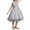 White, variant on TBWNWG Elegant Flower Girl Dress for Children's formal Wedding and Long Gown,Size 9-10 Years