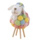 thumbnail image 4 of Figura de oveja de fieltro, adorno de mesa, figura de animal de granja, pata de madera, artesanía. Estilo A, 4 of 9