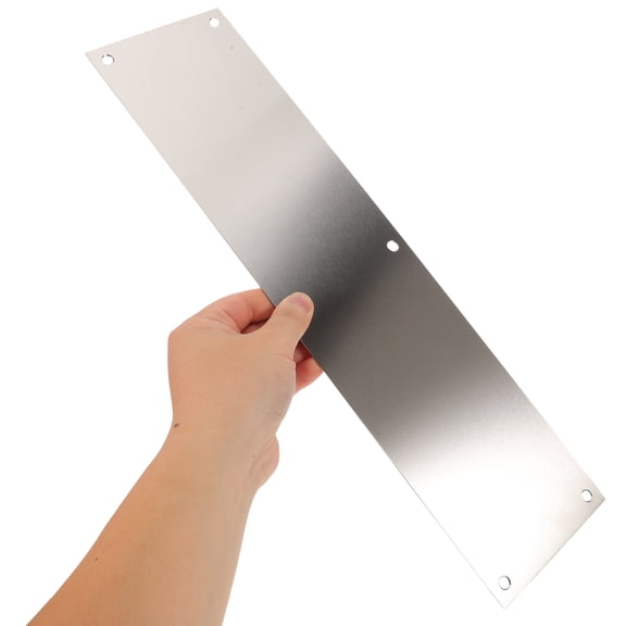 LOLIPPYY Stainless Steel Door Kick Plate for Home Exterior and Interior Durable Metal Door Protector