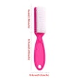 thumbnail image 2 of Cepillo limpiador de uñas para manos y pies – Cepillo de manicura portátil para uso doméstico – Cepillo de cerdas suaves con mango ergonómico para la cocina o el baño, 2 of 6