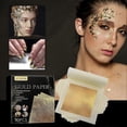 thumbnail image 2 of 30pcs/Box Golden Flakes Nail Glitter Food Decorating Foil Paper for Cake Baking Nails Art Painting DIY Crafts Furniture Decoration, 2 of 5