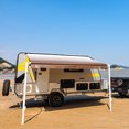 thumbnail image 5 of ALEKO Retractable RV Awning 10X8 ft Camping Waterproof Vinyl Canopy Brown Fade, 5 of 13