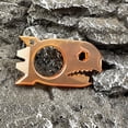 thumbnail image 4 of EDC Pry Bar with Bottle Opener Wrench Titanium Prybar Multi Tool, Keychain Multitool Tool, Pocket Crowbar for Camping Hiking Fishing Outdoor Survival (PEI), 4 of 7