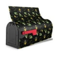 thumbnail image 4 of Fotbe Bee Floral Mailbox Covers Post Letter Box Cover Garden Decor Standard Size-25.5x21 in, 4 of 9