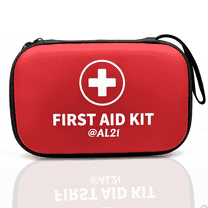 All-Purpose First Aid Kit, 184 Pieces, Emergency Kit for Home, Travel, Car, Business, Worksite and Office, Portable Emergency Supplies for Minor Cuts, Scraps, Sprains & Burns