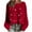 Red Fall Fashion Must Haves, variant on Fall Saving Talove Long Sleeve Shirts for Women Funny Graphic Sweatshirt Women Fall Clothes Fall Fashion Clothes 2025 Womens Tops Dressy Casual 3/4 Sleeve Christmas Shirts