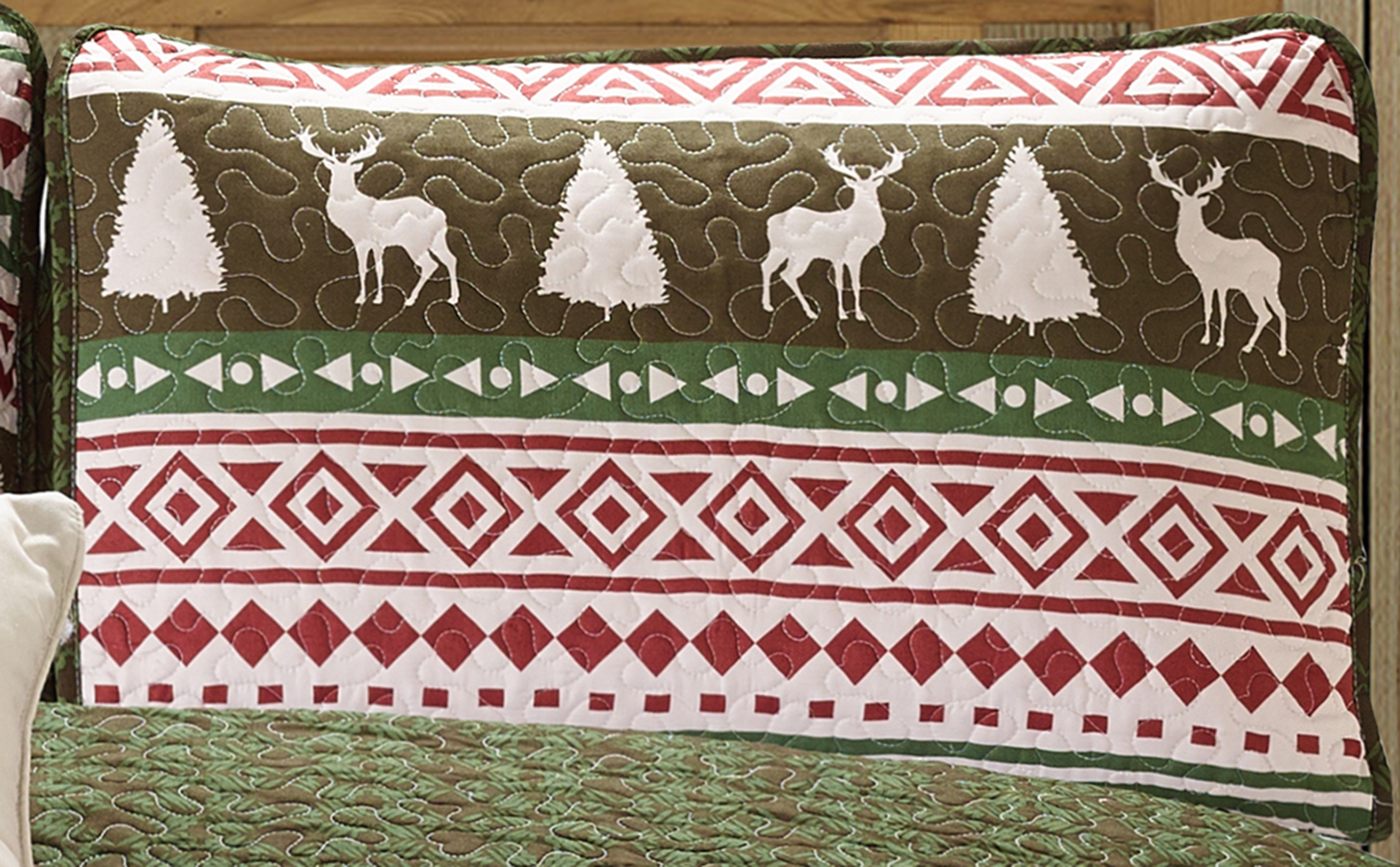 Deer 3-piece Quilt Set Twin/Twin-XL