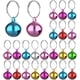 thumbnail image 1 of 24 Uds. De cascabeles para Collar de perro y gato, dijes para Collar de cascabeles para gato con llaveros, cascabeles coloridos para mascotas, colgante de campana ruidosa para gatito y cacho, 1 of 5