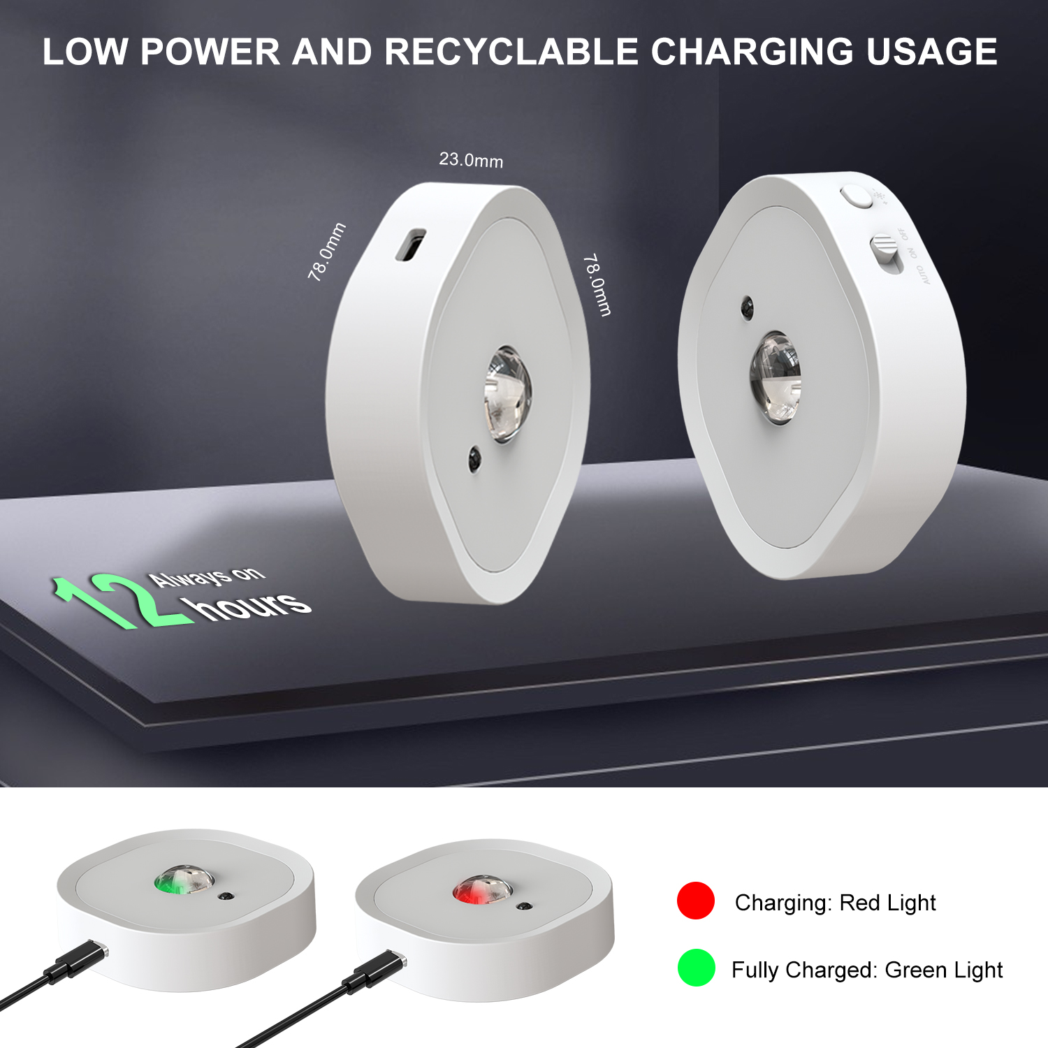 4 Pcs Puck Lights with Remote, Rechargeable Touch Push Lights, 13 RGB Colors Led Under Cabinet Lighting, Stick on Closet Light for Kitchen, Pantry, Shelves (White)