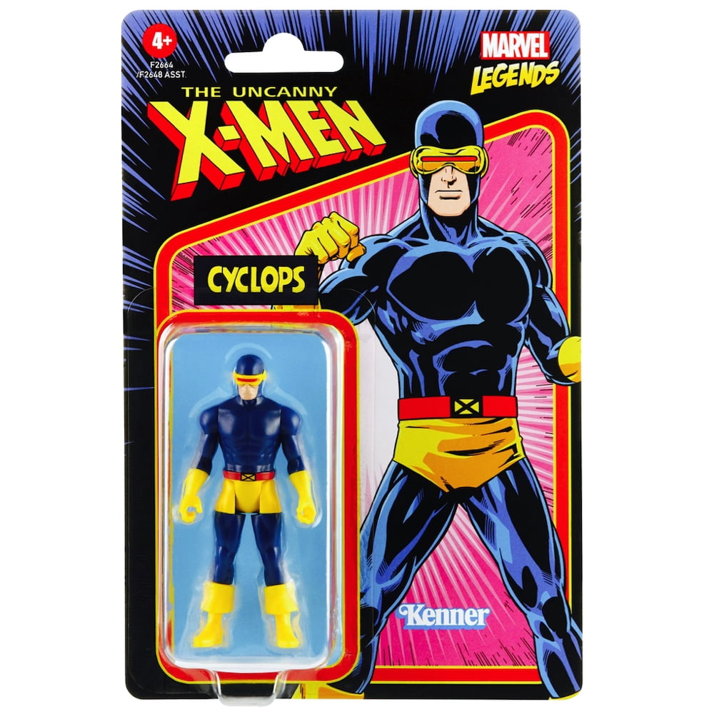 Uncanny X-Men In Hand Cyclops Marvel Legends Retro Sealed 6" series figure 
