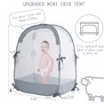 thumbnail image 2 of Red para cuna Pack N Play Tent L RUNNZER para empacar y jugar, 2 of 7