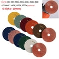 thumbnail image 3 of 6 Inch 150mm Dry/wet Diamond Polishing Pads Flexible Grinding Discs For Granite, 3 of 5