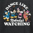 thumbnail image 3 of Disney - Mickey & Friends - Dance Like Nobody's Watching - Women's Lightweight French Terry Long Sleeve Shirt, 3 of 5