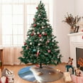 thumbnail image 7 of Lsque Cute Guinea Pig Sea Print Christmas Tree Skirt, Tree Skirt with Ties or Velcro, Perfect for Holiday Decorations, Halloween, and New Year-36", 7 of 7