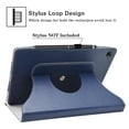 thumbnail image 4 of Labanema Compatible with Lenovo Tab M10 Plus 3rd Gen Case,360 Degree Rotary Stand Cover for Lenovo Tab M10 Plus 3rd Gen TB125FU 10.6" Tablet(Not fit M10 Plus Gen 2),Blue, 4 of 6