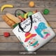 thumbnail image 5 of Fotbe Gnomes Summer Bolsa Tote con Estampado para Mujer, Bolsos con Cremallera, Bolsa de Hombro Casual de Gran Capacidad con Bolsillos Internos, 5 of 7