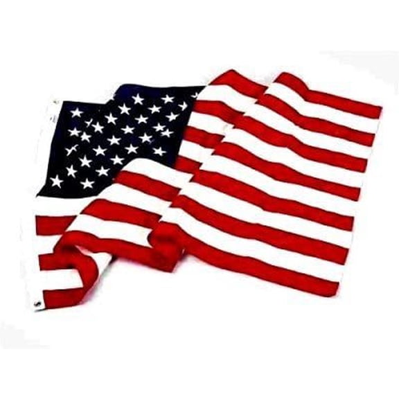 Valley Forge Replacement Nylon Flag Embroidered Stars, Sewn Stripes Perma-Nyl 5' X 8' United States
