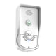 thumbnail image 5 of Intercomunicador de voz de 2 vías ABS Intercomunicador inalámbrico Unidad de sistema de timbre Blanco, 5 of 5