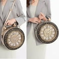 thumbnail image 4 of Baguery PVC Clock Shaped Crossbody Bag - Waterproof Adjustable Shoulder Purse for Women, 4 of 8