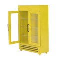 thumbnail image 1 of Wood Dollhouse Fridge, Dollhouse Refrigerator Exquisite Workmanship Double Door Simulation Safe Keeps Attention Easy To Store Portable  For 1:12 Dollhouse, 1 of 8