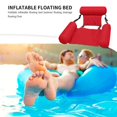 thumbnail image 4 of pitrice Inflatable Floating Row Backrest Inflatable Floating Bed Durable Portable Water Recreation Lounge Chair, 4 of 9