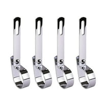 Stainless Steel Lake Pipe Brackets - 4 Pack