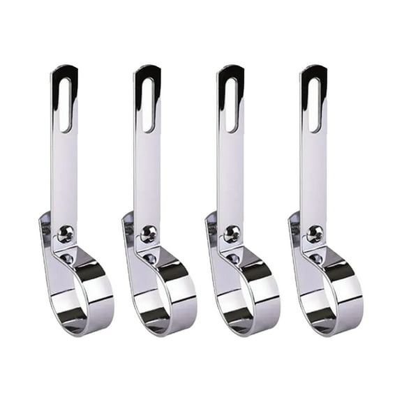 Stainless Steel Lake Pipe Brackets - 4 Pack