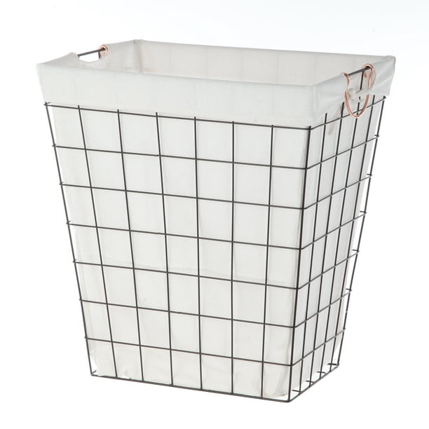 Better Homes Garden Rectangle Wire Laundry Hamper With Liner